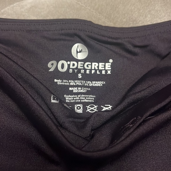 90 degree by Reflex cold weather leggings, fig sugar color, small, new - Picture 3 of 10